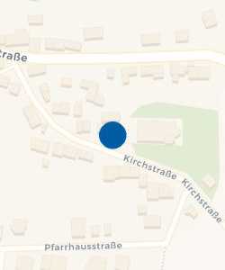 Vorschau: Karte von Kath. Kirchengenmeinde u. Bücherei