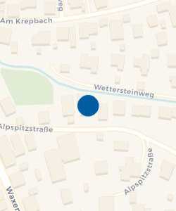Vorschau: Karte von Fewo Haus Bergheim