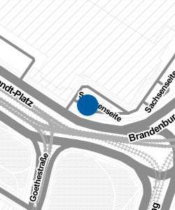 Vorschau: Karte von Busbahnhof Leipzig Hbf