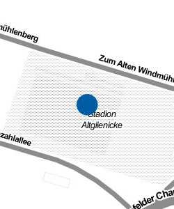 Vorschau: Karte von Stadion Altglienicke
