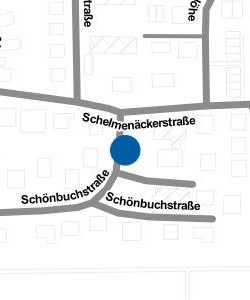 Vorschau: Karte von Parkplatz Schönbuchstraße