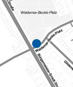 Vorschau: Karte von Taxi Halteplatz ' Stand Schleusen'