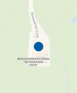 Vorschau: Karte von Besucherbergwerk & Waldgasthaus Schwarzer Crux