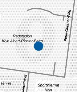Vorschau: Karte von Radstadion Köln