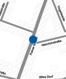 Vorschau: Karte von Hildesheim Peiner Straße