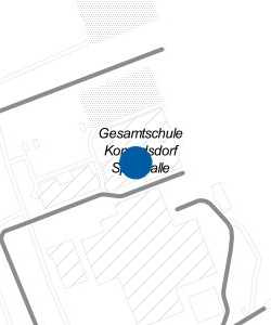 Vorschau: Karte von Gesamtschule Konradsdorf Sporthalle