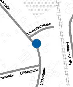 Vorschau: Karte von Kleingartenverein Liesenfeld