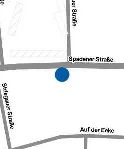 Vorschau: Karte von Kindertagestätte Spadener Straße