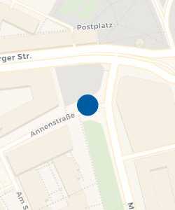Vorschau: Karte von Taxihalteplatz Annenstraße