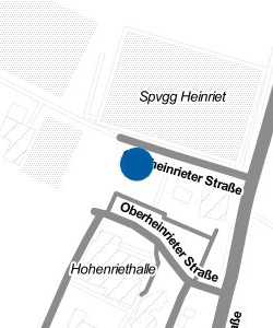 Vorschau: Karte von Sportheim Unterheinriet