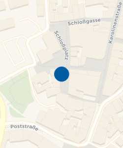 Vorschau: Karte von AltstadtCafe am Schlossplatz