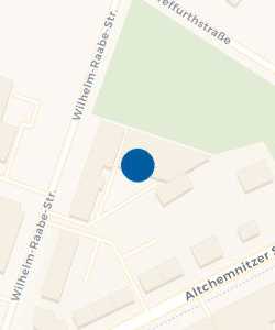 Vorschau: Karte von Technische Universität Chemnitz – Teil IV Wilhelm-Raabe-Straße