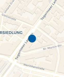 Vorschau: Karte von Münchner Bank eG, Filiale Giesing