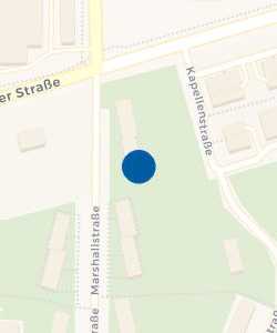Vorschau: Karte von Kindertagesstätte und Familienzentrum Marshallstraße