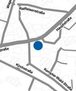 Vorschau: Karte von Raiffeisenbank Betzigau