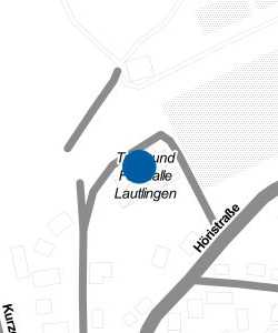 Vorschau: Karte von Turn- und Festhalle Lautlingen