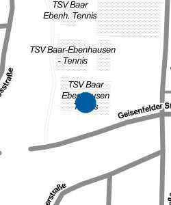 Vorschau: Karte von TSV Baar Ebenhausen Tennis