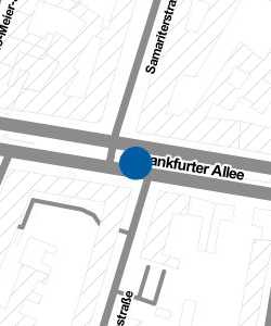 Vorschau: Karte von Berlin Frankfurter Allee