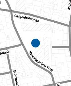 Vorschau: Karte von Mittelschule Hummelsteiner Weg Nürnberg