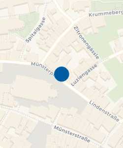 Vorschau: Karte von Reisebüro am Münsterplatz