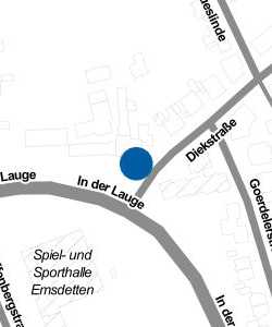 Vorschau: Karte von Gaststätte Diekhues Hoff