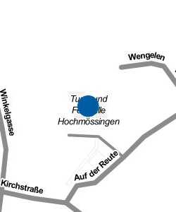 Vorschau: Karte von Turn- und Festhalle Hochmössingen