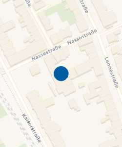 Vorschau: Karte von Mensa Nassestraße