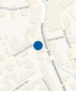 Vorschau: Karte von Sparkasse Chemnitz - Geldautomat