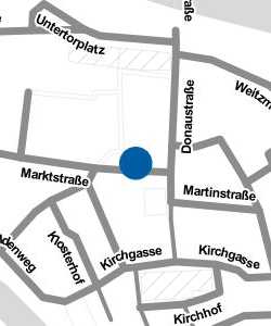 Vorschau: Karte von Donau-Iller Bank eG, Geschäftsstelle Munderkingen