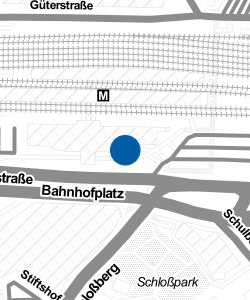 Vorschau: Karte von Bundespolizeirevier Pforzheim