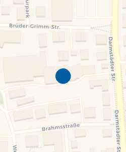 Vorschau: Karte von BHB Zentrale und Werkstatt Bensheim