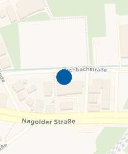 Vorschau: Karte von Kegelcenter Herrenberg