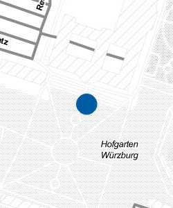 Vorschau: Karte von Hofgarten Würzburg