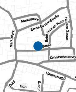 Vorschau: Karte von Stadtbücherei in der Zehntscheuer