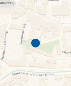 Vorschau: Karte von Vikariatsgarten