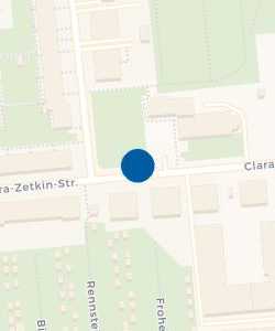Vorschau: Karte von teilAuto Standort Clara-Zetkin-Straße