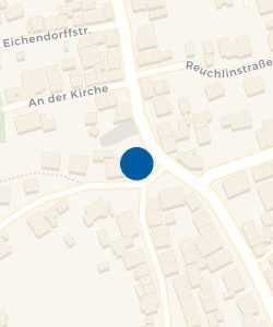 Vorschau: Karte von Stadtbibliothek Pforzheim - Filiale im Huchenfelder Rathaus