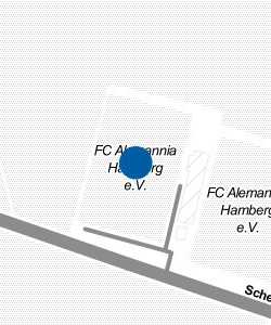 Vorschau: Karte von 1. FC Alemannia Hamberg e.V.