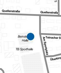 Vorschau: Karte von Beinsteiner Halle