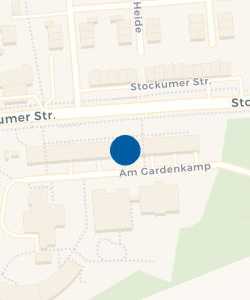 Vorschau: Karte von Wohnanlagen des Studierendenwerks – Am Gardenkamp 43, 45, Dortmund