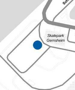 Vorschau: Karte von Skatepark Gernsheim