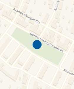 Vorschau: Karte von Gerhart-Hauptmann-Platz