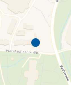 Vorschau: Karte von Dr. Köhler's Sanatorium