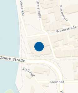 Vorschau: Karte von Residenz zur Weserbrücke