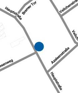 Vorschau: Karte von Vereinigte Volksbank eG Bramgau Osnabrück Wittlage, Filiale Alfhausen