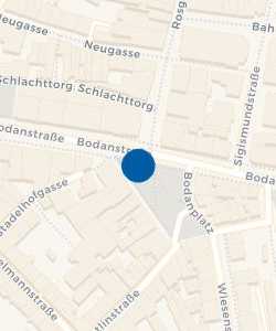 Vorschau: Karte von Kiosk am Bodanplatz