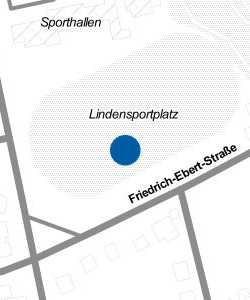 Vorschau: Karte von Lindensportplatz