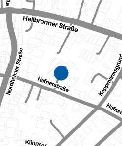 Vorschau: Karte von Ev. Kindergarten Hafnerstraße