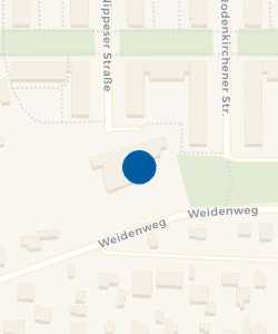 Vorschau: Karte von Kita - Nippeser Straße "Am Wäldchen"