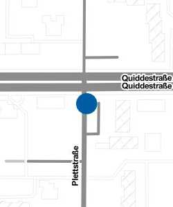 Vorschau: Karte von Quidde-/Plettstraße